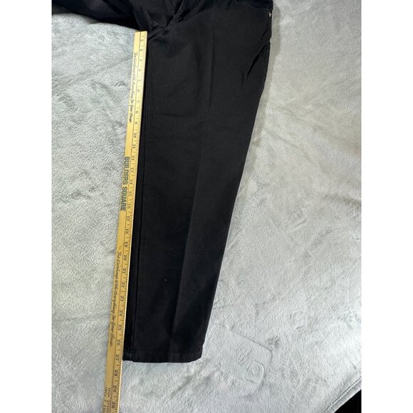 Sasson Jeans Women's 15/16 Petite Black Denim High Waisted Straight Leg NWT - Picture 14 of 16